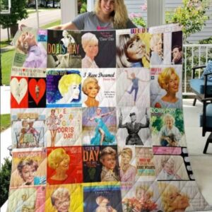 Doris Day Quilt Blanket  Limited Quilt Blanket